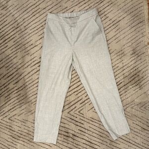 Banana Republic Grey Petite Hayden Tapered Pant